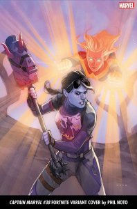 Captain Marvel #38 Cover D Noto Fortnite Variant Marvel 2022 EB03
