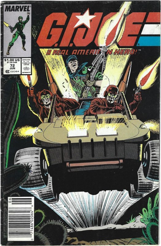 G.I. Joe: A Real American Hero #72 (1988)