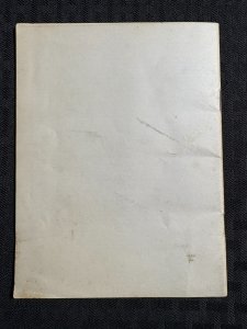 1960's THE (Edgar Rice) BURROUGHS ERB BIBLIOPHILES A-Z 22pg Booklet G/VG 3.0