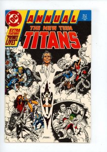 The New Teen Titans Annual #4 (1988) Teen Titans DC Comics