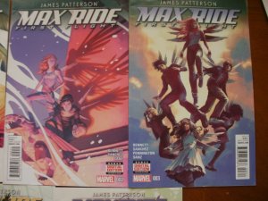 5 Marvel Comics MAX RIDE FIRST FLIGHT Comic #1 #2 #3 #4 #5 (James Patterson)