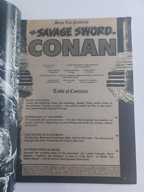 Savage Sword of Conan #2  - Marvel - 1974 - FN/VF