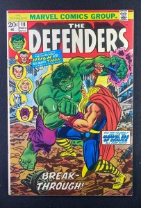 Defenders (1972) #10 VF- (7.5) Avengers Crossover Thor Hulk