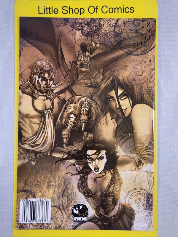 Shahrazad #2 J. Scott Campbell Black and White 1:25 Variant Big Dog Ink