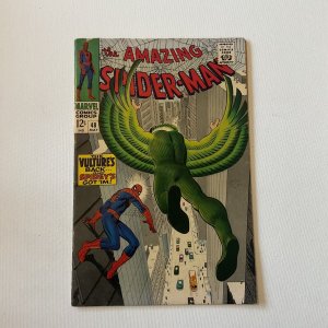 Amazing Spider-Man 48 Fine Fn 6.0 First Vulture Marvel  1967