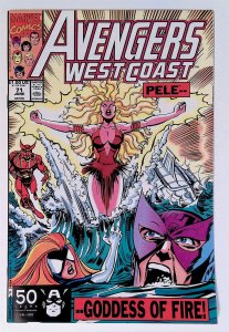Avengers West Coast #71 (June 1991, Marvel) 8.5 VF+