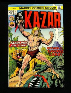 Ka-Zar (1974) #1 Return to the Savage Land! John Buscema Cover!