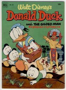 DONALD DUCK #422, FN, Dell, 1952, Carl Barks, Gilded Man, more DD in store