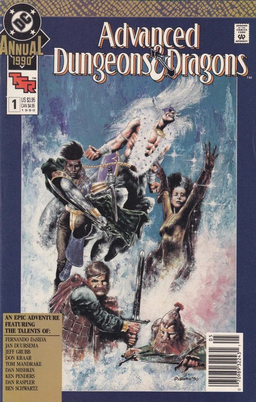 Advanced Dungeons And Dragons Annual #1 (Newsstand) FN ; DC | TSR