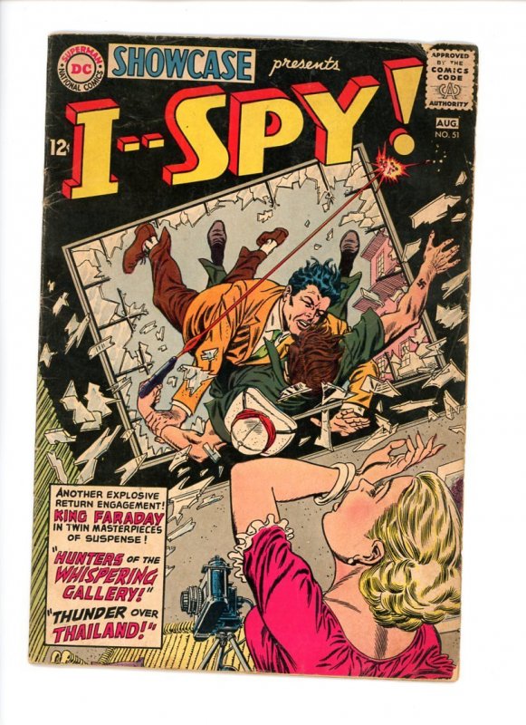 Showcase #51  1964  VG/F  I-Spy!  King Faraday!