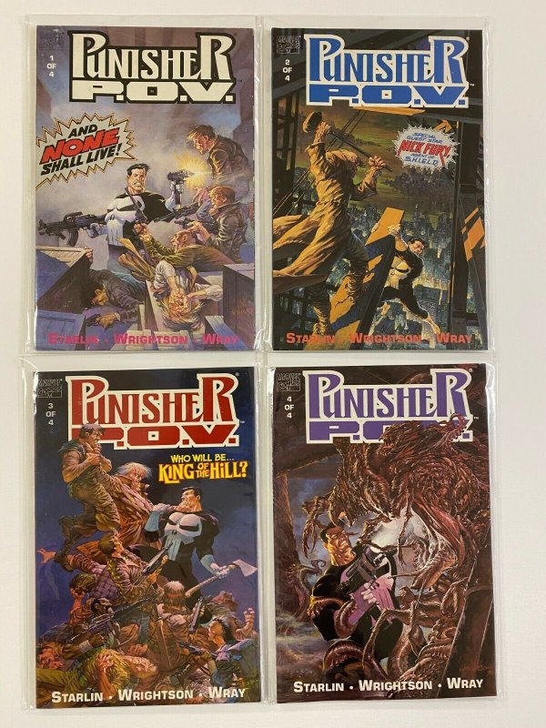 Punisher POV set #1-4 6.0 FN (1991)