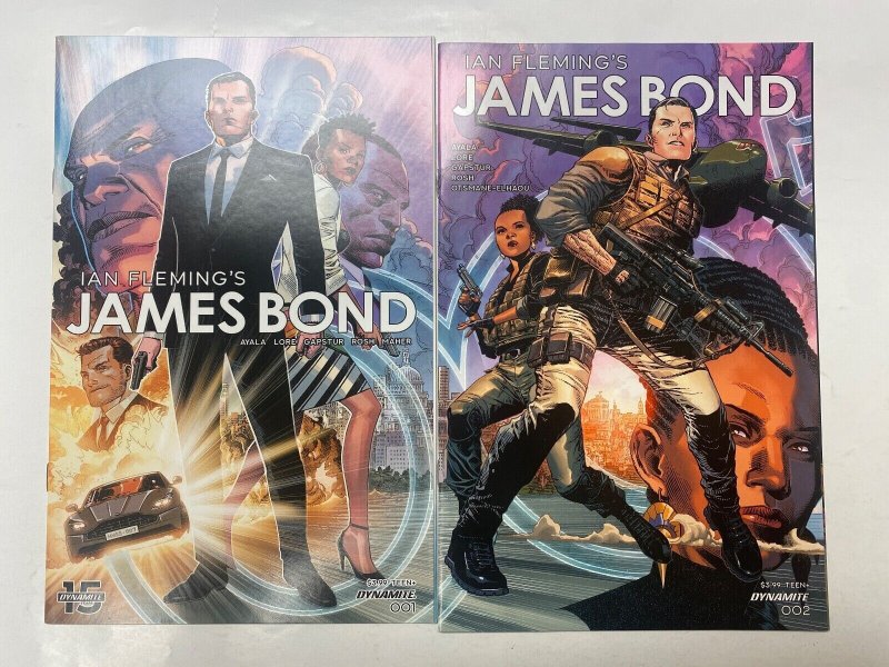 6 James Bond DYNAMITE comic book #1 2 3 4 5 6 10 MS10