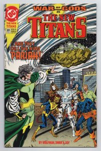 New Titans #81 Nightwing | Raven | Starfire (DC, 1991) FN/VF 