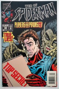 Web of Spider-Man #123 (NM-, 1995) NEWSSTAND