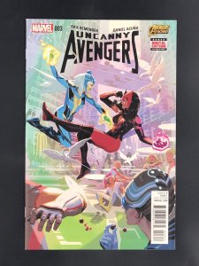 Uncanny Avengers #3 (2015) 1st Full Appearance of Luminous