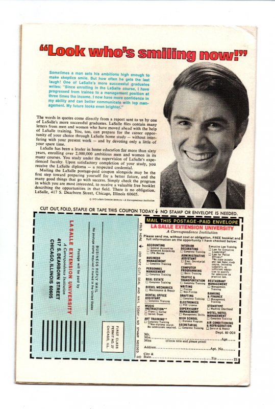 Werewolf by Night #41 newsstand - Brother Voodoo - 1976 - FN