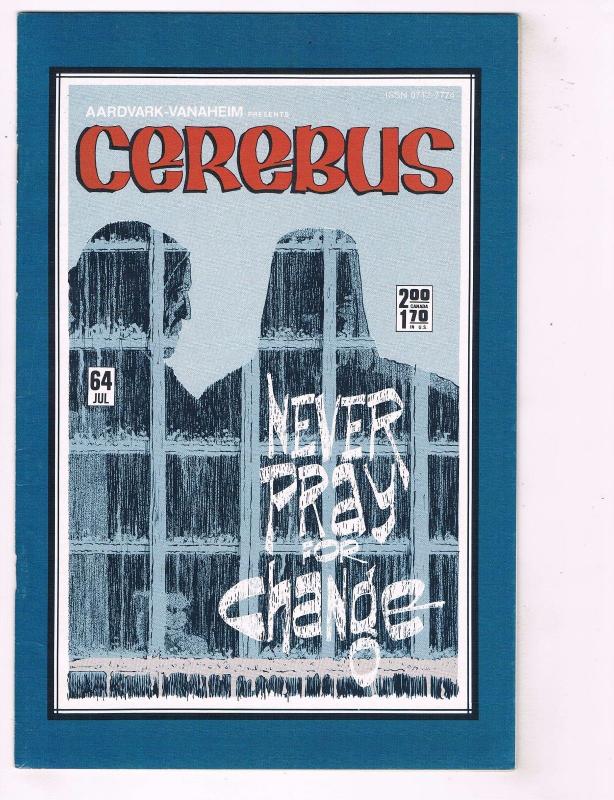 Lot Of 5 Cerebus Aardvark Vanaheim Comic Books # 62 64 66 72 75 Dave Sim MS5