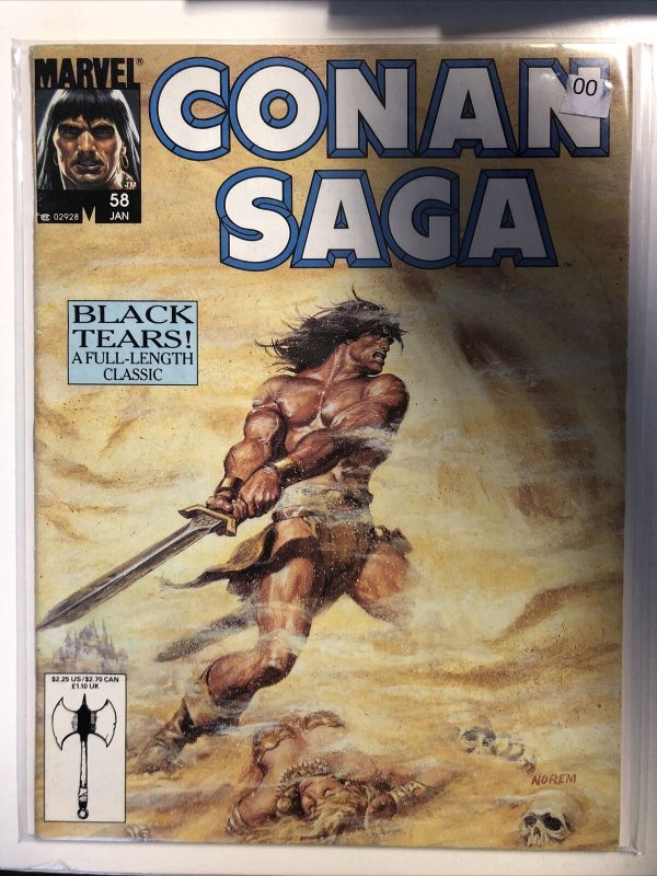 Conan Saga(1987) #1,2,4-23,25-27,29-37,39-54,58-85,87-90,92-97 (VG To VF) Marvel