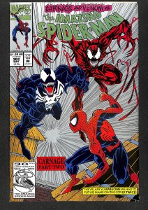 Amazing Spider-Man #362 NM 9.4 2nd Carnage! Marvel Comics Spiderman