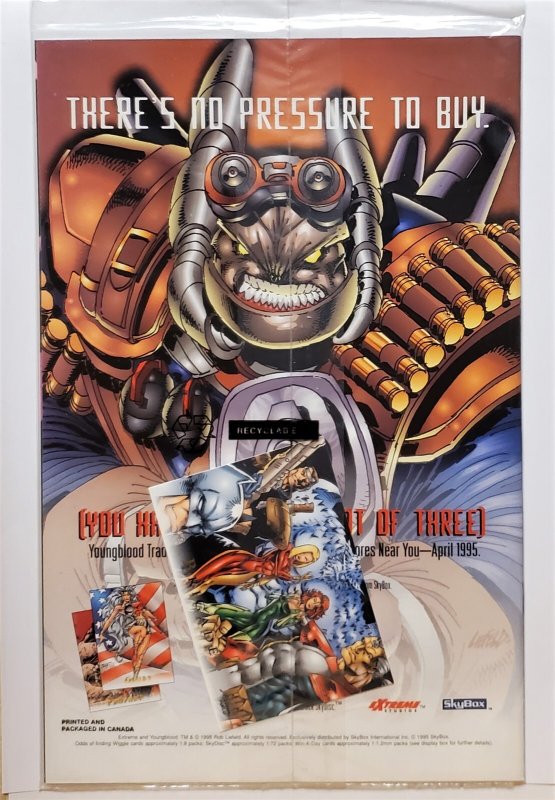 Youngblood Strikefile #11 Polybagged with card (Feb 1995, Image) VF