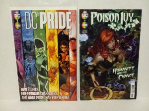 DC PRIDE #1 AND POISON IVY #1 - DC COMICS SPECIAL - FREE SHIPPING! 