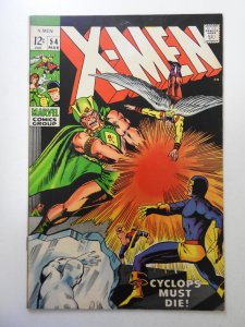 The X-Men #54 (1969) VG/FN Condition! small stain bottom book
