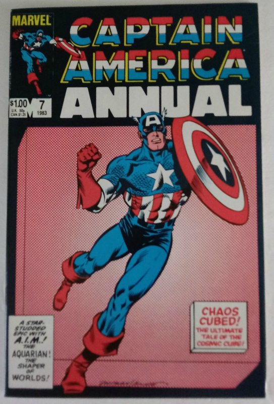 CAPTAIN AMERICA Annual #7 Marvel Comics ID#MBX2