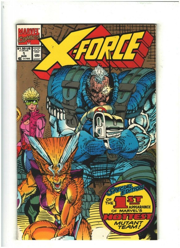 X-Force #1 NM- 9.2 2nd Print Marvel Comics 1991 Rob Liefeld