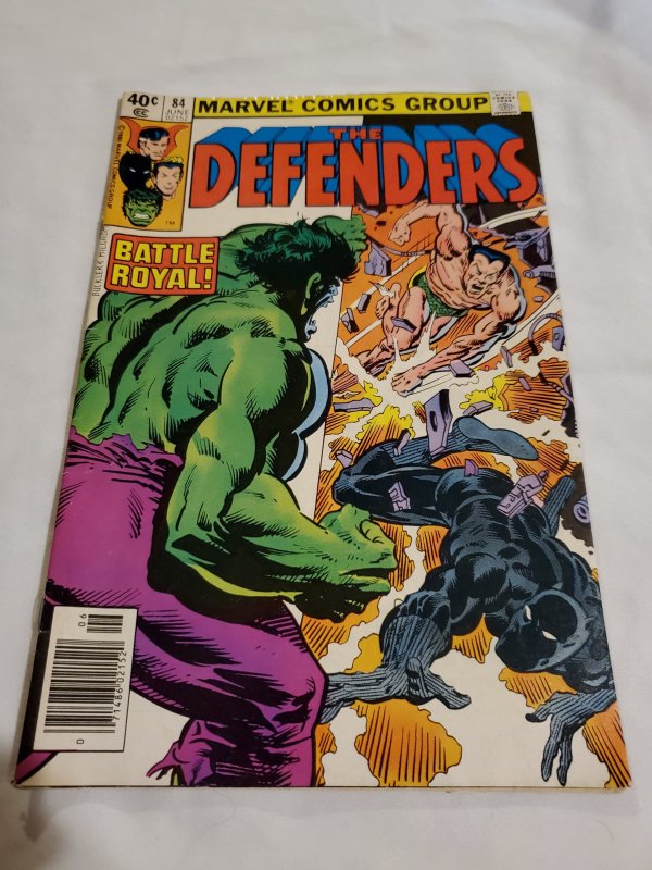 Defenders 84 Very Fine Cover pencils by Rich Buckler