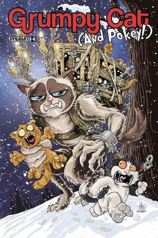 Grumpy Cat & Pokey #4 (Cvr C Haeser) D. E. Comic Book