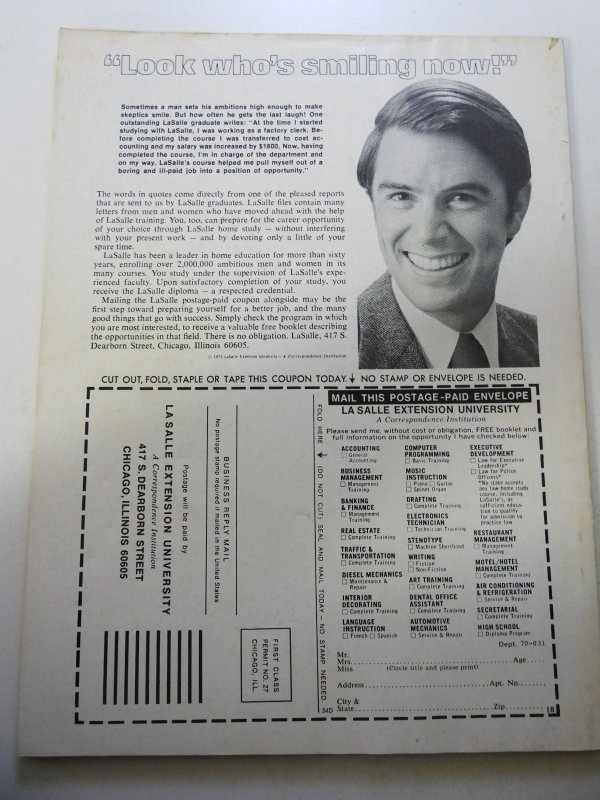 Dracula Lives Annual (1975) VG+ Condition