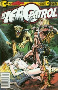 Zero Patrol (1987 series) #4, Fine (Stock photo)