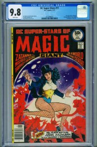 DC Super-Stars #11 CGC 9.8-Zatanna cover-comic book-1977 4253098016