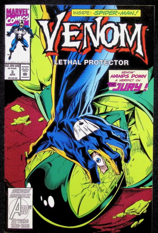 Venom: Lethal Protector #3 Spider-Man Appearance!