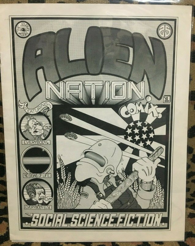 ALIEN NATION COMIX #1 First Printing ©1977 Ray Weiland VF UNDERGROUND RARE