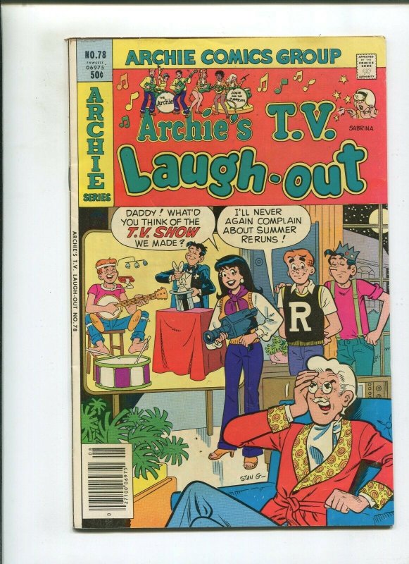 ARCHIES TV LAUGH OUT #78 (9.2) TV SHOW WE MADE COVER! 1980