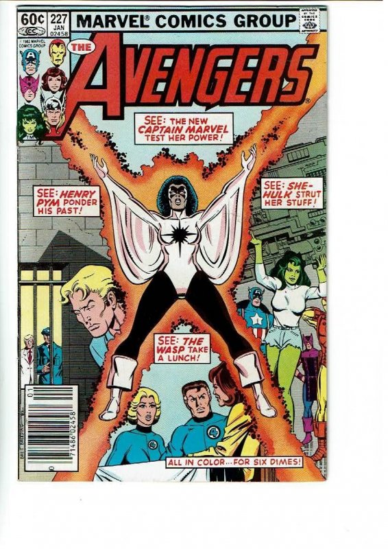 The Avengers #227 (1983) VF