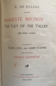Modeste mignon,vol.1&2, 1890s