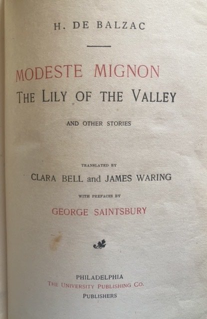 Modeste mignon,vol.1&2, 1890s