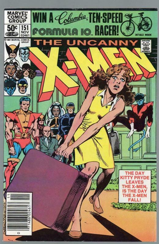 X MEN 151 FN Nov. 1981 