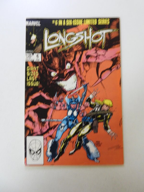 Longshot #6 Direct Edition (1986) VF condition