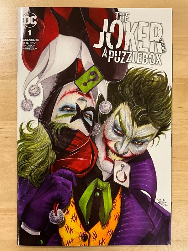 The Joker Presents: A Puzzlebox #1 Lacchei Cover (2021)