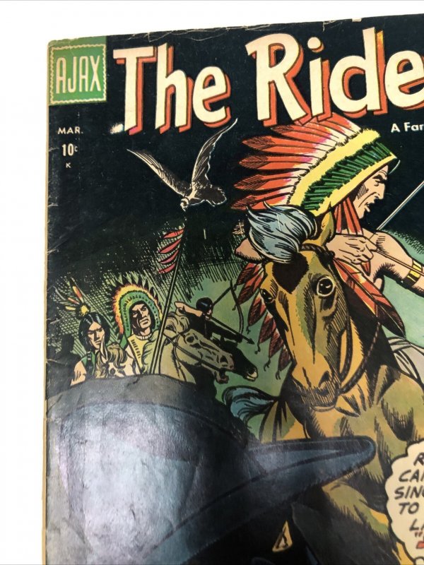 The Rider (1957) # 1 Variant • Four Star Comic • Farrell Publication •Silver Age