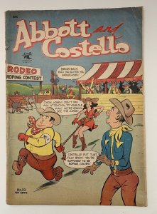 (1954) ABBOTT AND COSTELLO #23 DOUBLE COVER! PRE-CODE  GOLDEN AGE!