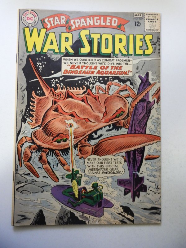 Star Spangled War Stories #107 (1963) VG Condition moisture stains