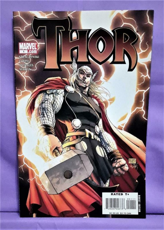 J Michael Straczynski THOR #1 - 6 Oliver Coipel w Variant Covers (Marvel, 2007)!