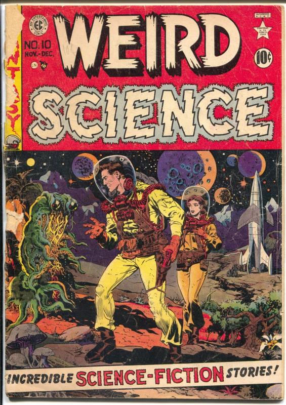 Weird Science #10 1950-EC-Wally Wood-Joe Orlando-Kamen-G+