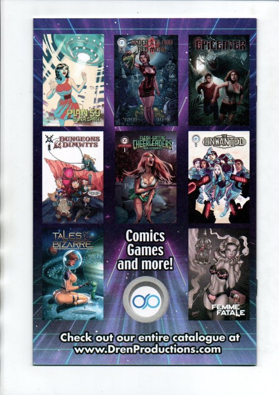 Flesh Eating Cheerleaders from Space #3 - uncensored variant - After Dark - NM