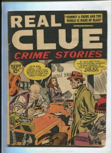 REAL CLUE CRIME STORIES VOL. 2 #7 (6.0) THIS IS A STICKUP