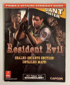 Resident Evil Prima's Official Strategy Guide NO POSTER 